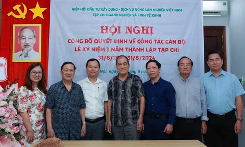 Tạp chí Doanh nghiệp & Kinh tế xanh: Kỷ niệm 03 năm thành lập và công bố quyết định bổ nhiệm lãnh đạo Tạp chí