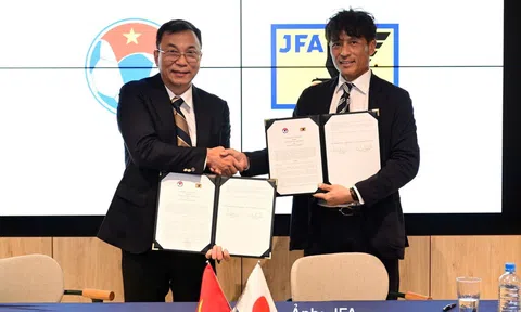 Ký kết thỏa thuận hợp tác mới giữa Liên đoàn Bóng đá Việt Nam và Liên đoàn Bóng đá Nhật Bản