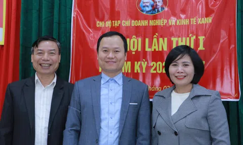 Tạp chí Doanh nghiệp và Kinh tế xanh tổ chức đại hội chi bộ lần thứ nhất