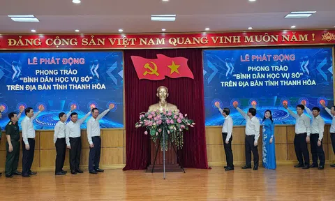 Thanh Hóa: Đến năm 2026, 100% cán bộ, công chức, viên chức và người lao động có kỹ năng số
