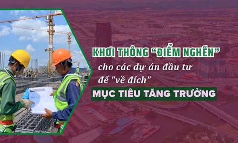 Khơi thông "điểm nghẽn" cho các dự án đầu tư để "về đích" mục tiêu tăng trưởng