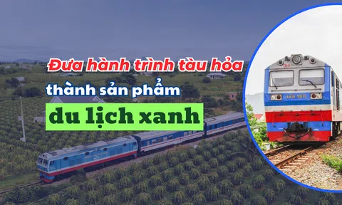 Đưa hành trình tàu hỏa thành sản phẩm du lịch xanh