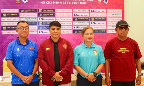 Họp báo trước thềm giải vô địch U19 nữ Đông Nam Á 2025
