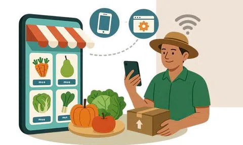 Chuyển đổi số chợ truyền thống giải pháp tất yếu trong bối cảnh hiện nay