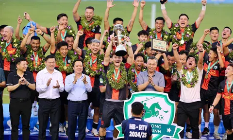 Kết quả chung cuộc giải bóng đá Hạng Nhất quốc gia - V.League 2 2024-2025