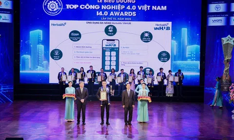 Herbalife Việt Nam đạt giải thưởng “Top Công Nghiệp 4.0” lần thứ 3 liên tiếp với Ứng dụng Herbalife VNHUB