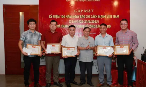 Tạp chí Doanh nghiệp và Kinh tế xanh Kỷ niệm 100 năm Ngày Báo chí Cách mạng Việt Nam và bổ nhiệm cán bộ