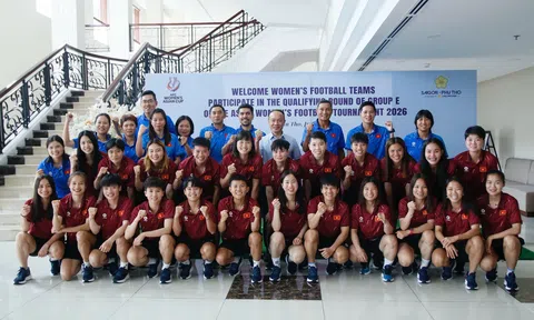 Lãnh đạo VFF gặp gỡ, động viên đội tuyển nữ Việt Nam trước khi tham dự Vòng loại châu Á 2026