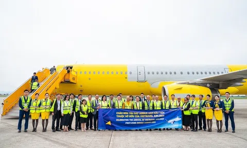 Vietravel Airlines đón máy bay Airbus A321 đầu tiên thuộc sở hữu của hãng