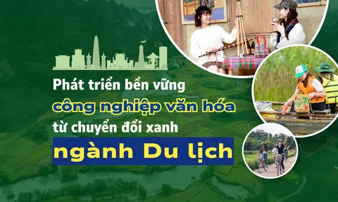 Phát triển công nghiệp văn hóa bền vững từ chuyển đổi xanh ngành Du lịch - Bài 1: Bắt nhịp “xanh hóa” trong phát triển ngành công nghiệp không khói