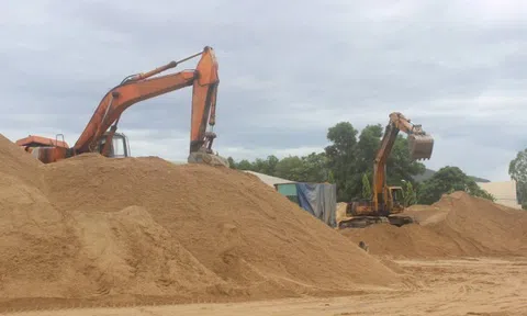 Sau thời gian hạ nhiệt, giá cát xây dựng tăng mạnh trở lại