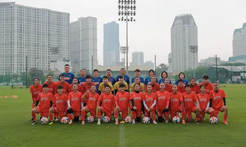 Đội tuyển nữ Việt Nam tích cực luyện tập, chuẩn bị tốt nhất cho giải vô địch Bóng đá nữ Đông Nam Á 2025