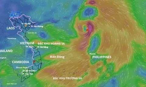 Bão Wipha vào Biển Đông, cảnh báo mưa lớn diện rộng "phủ" 18 tỉnh thành