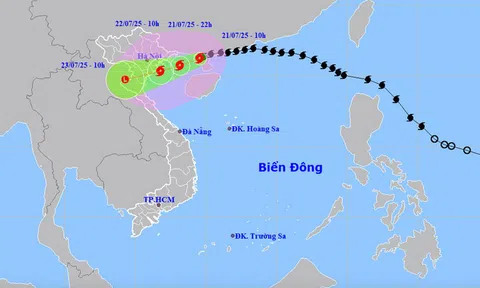 Tin bão Wipha mới nhất: Bão tăng cấp, mưa lớn đỉnh điểm trong đêm nay đến sáng mai