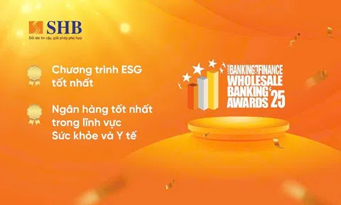 SHB nhận 4 giải thưởng lớn tại Asian Banking & Finance Awards 2025