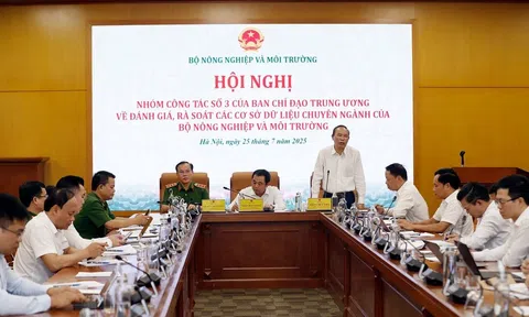 Thúc đẩy xây dựng cơ sở dữ liệu lĩnh vực nông nghiệp và môi trường