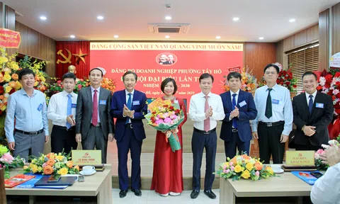 Đảng bộ Doanh nghiệp Phường Tây Hồ tổ chức thành công Đại hội đại biểu lần thứ I, nhiệm kỳ 2025 - 2030