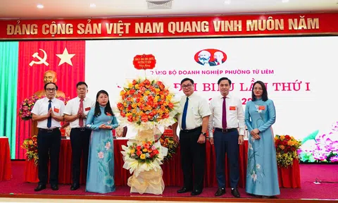 Đại hội đại biểu Đảng bộ Doanh nghiệp phường Từ Liêm lần thứ I: Xây dựng tổ chức Đảng vững mạnh trong khu vực kinh tế tư nhân