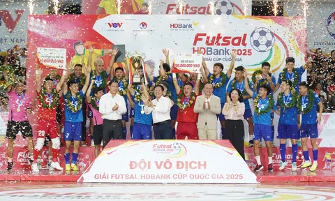 Thái Sơn Bắc bảo vệ thành công ngôi vô địch tại giải Futsal Cúp quốc gia 2025