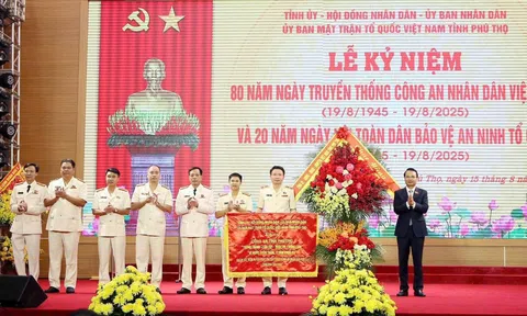 Công an tỉnh Phú Thọ: Trung thành - tận tụy - mưu trí - dũng cảm, vì nước quên thân, vì dân phục vụ