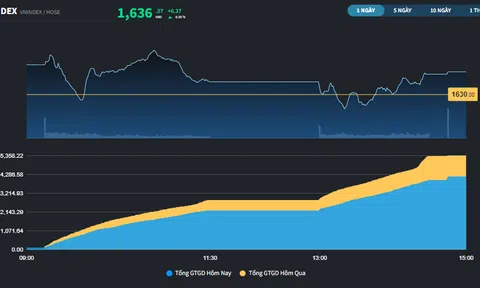 Vượt rung lắc, thị trường tăng điểm đầu tuần