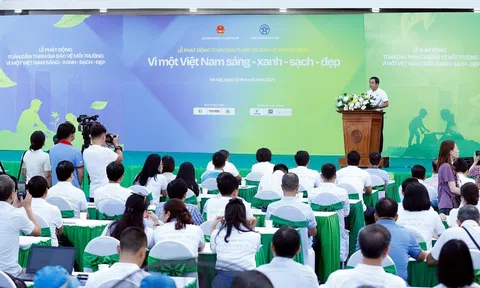 Phát động phong trào Toàn dân bảo vệ môi trường vì Việt Nam xanh - sạch - đẹp