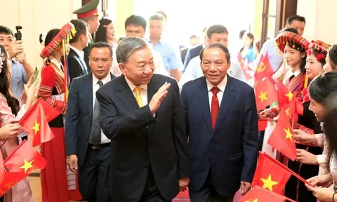 Tổng Bí thư Tô Lâm dự Lễ kỷ niệm 80 năm Ngày truyền thống ngành Văn hóa