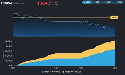 VIC phá kỷ lục giá, thị trường giảm hơn 30 điểm