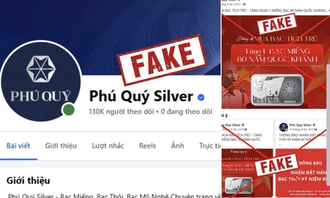 Phú Quý: “Fanpage giả mạo bán thỏi bạc 80 năm Quốc khánh rất tinh vi”
