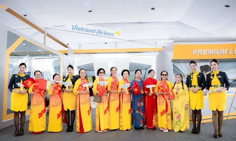 Dấu ấn Vietravel Airlines tại Triển lãm thành tựu Đất nước: Khẳng định khát vọng cất cánh từ vùng trời quốc gia