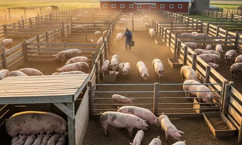 Giá heo hơi hôm nay 3/9/2025: Giá heo hơi trên cả nước tiếp tục đi ngang