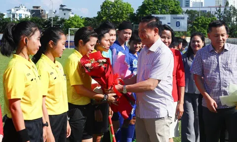 Khai mạc giải Bóng đá nữ Vô địch Quốc gia 2025 tại Hà Nội