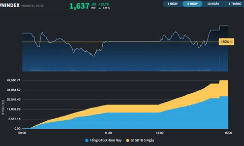 Nỗ lực hồi phục sau 2 phiên giảm hơn 70 điểm