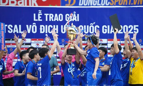 U20 Thái Sơn Bắc bảo vệ thành công ngôi vô địch tại giải futsal Vô địch U20 Quốc gia 2025