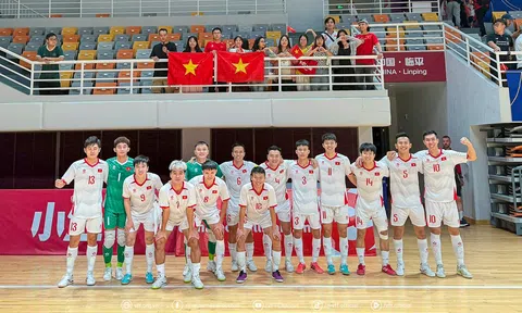 Thắng tuyệt đối tại Vòng loại, đội tuyển futsal Việt Nam đoạt vé tham dự Vòng chung kết Futsal châu Á 2026