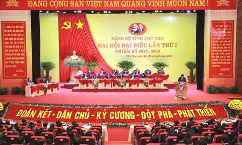 Phú Thọ: 500 đại biểu, đại diện cho trên 257 nghìn đảng viên tham dự Đại hội Đảng bộ tỉnh lần thứ I