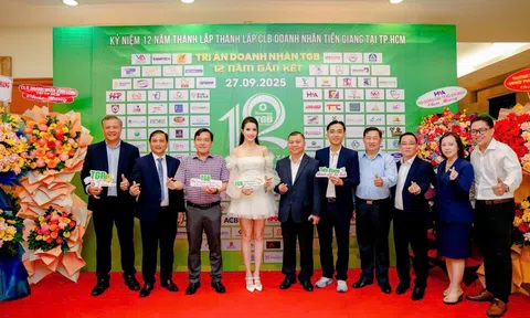 Doanh nhân Tiền Giang tại TP.HCM: Hành trình 12 năm gắn kết, tri ân và phụng sự quê hương