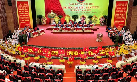 Khai mạc Đại hội đại biểu Đảng bộ tỉnh Phú Thọ lần thứ I, nhiệm kỳ 2025 - 2030