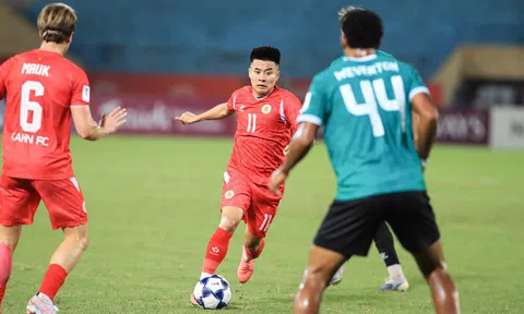 Công An Hà Nội FC có chiến thắng đầu tiên trên sân nhà tại giải châu Á