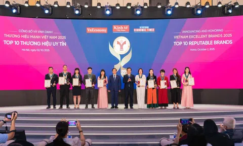 HABECO được vinh danh Top 10 Thương hiệu uy tín Việt Nam