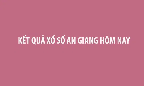 Kết quả xổ số An Giang hôm nay 9/10/2025 - XSAG 9/10