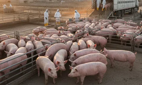 Giá heo hơi hôm nay 12/10/2025: Giá heo hơi tại miền Bắc và miền Nam tiếp tục giảm