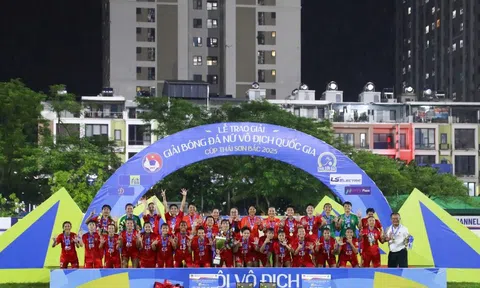 Đội bóng nữ TP. Hồ Chí Minh I lần thứ 12 liên tiếp vô địch giải Bóng đá nữ Vô địch Quốc gia