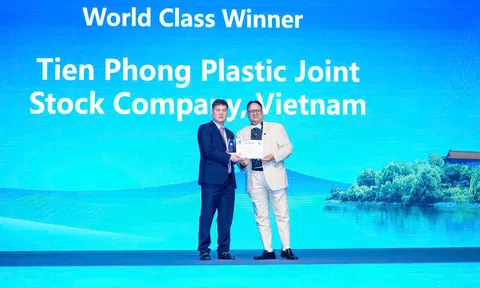Nhựa Tiền Phong xuất sắc nhận Giải thưởng Chất lượng quốc tế Châu Á Thái Bình Dương 2025 – World Class