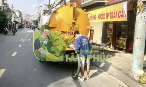 Hút hầm cầu tại TP.HCM chọn Môi Trường Tâm Phúc