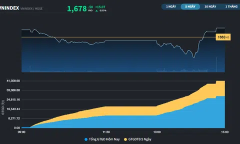 Thị trường gieo mầm hy vọng với phiên tăng 15 điểm