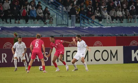 Công An Hà Nội FC để tuột chiến thắng trên sân nhà tại giải châu Á