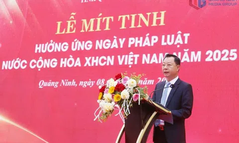 Quang Ninh: Chung tay góp phần đưa Hiến pháp, pháp luật đi vào cuộc sống