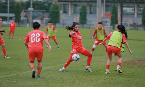 Đội tuyển nữ Việt Nam tiếp tục tích cực luyện tập, sẵn sàng cho chuyến tập huấn tại Nhật Bản