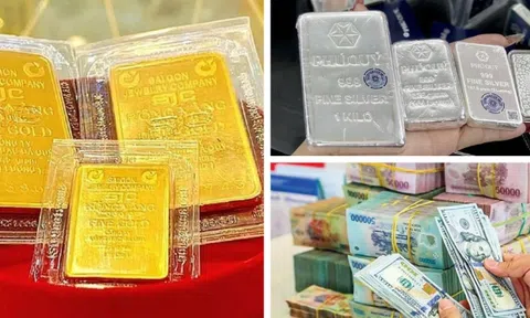 Giá vàng giảm gần 1 triệu đồng/lượng